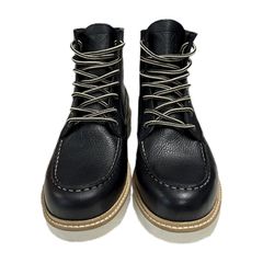 West Coast Choppers Δερμάτινα Μποτάκια με Κορδόνια Rigid μαύρο | WCC boots tumbled black - 42-thumb-2