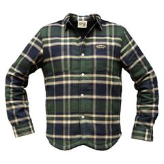 Holy Freedom Πουκάμισο Καρό με Επένδυση Macleod lined shirt green - M