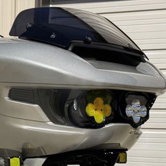 Custom Dynamics, Shark Demon LED headlamp kit. White/yellow-thumb-1
