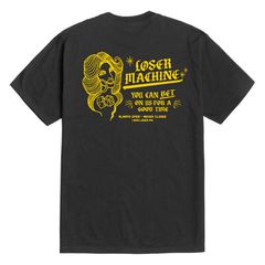 Loser Machine Μπλούζα Κοντομάνικη Roll the dice t-shirt black - S