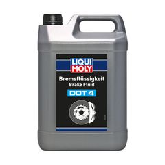 Liqui Moly, DOT 4 brake fluid. 5 liter