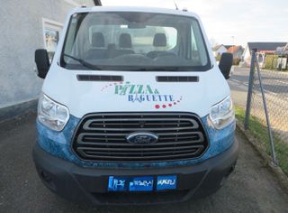Καρότσα Ford 2017 Transit 350 L2 KLIMA EURO6 Μονή Καμπίνα  Σασί-thumb-2