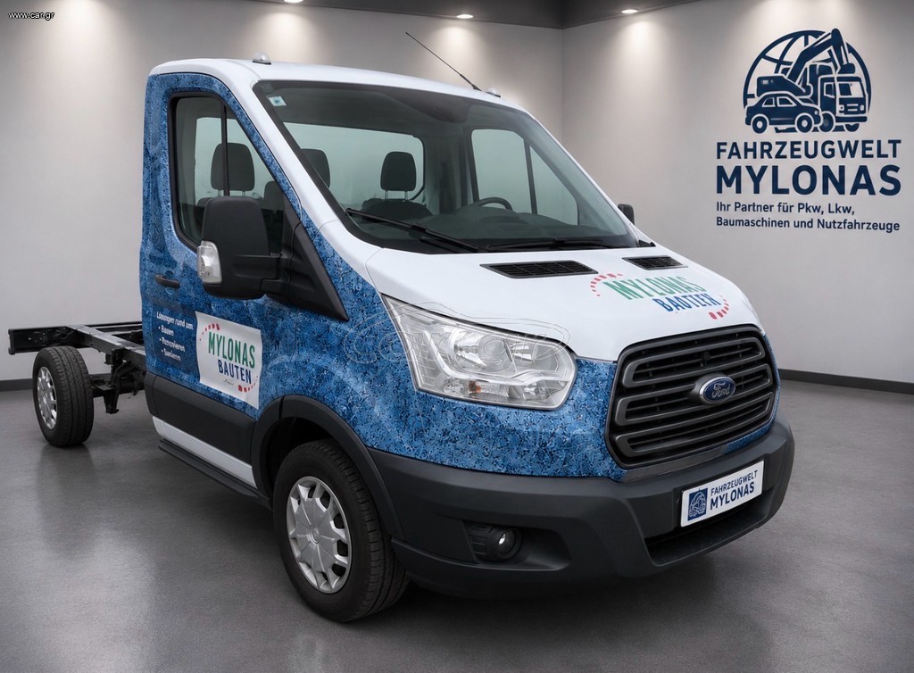 Καρότσα Ford 2017 Transit 350 L2 KLIMA EURO6 Μονή Καμπίνα  Σασί