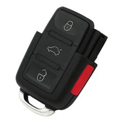 Audi A4/A6 / VW Bora/Golf/Jetta/Passat κέλυφος κλειδιού με 4 κουμπιά (χωρίς κλειδί) AKONEN - 1τμχ