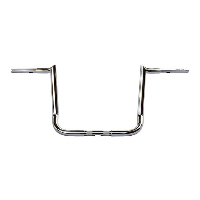 Wild1, Chubby 14" Bagger Hooked Apehanger. Chrome