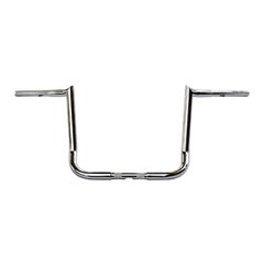 Wild1, Chubby 14" Bagger Hooked Apehanger. Chrome