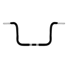 Wild1, 1-1/4" Chubby Bagger Ape. Black. 10" rise
