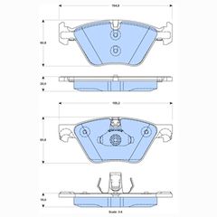 Δισκόφρενα ZTEC+ για Bmw