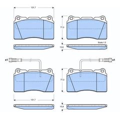 Δισκόφρενα ZTEC+ για Alfa Romeo,Mitsubishi,Opel,Saab,Subaru