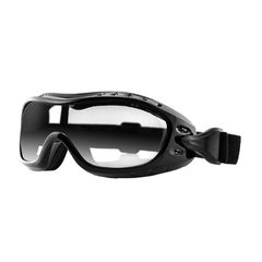 ZANheadgear NightHawk googles gloss black frame clear lens