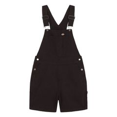 Dickies Γυναικεία Σαλοπέτα Σόρτς Canvas μαύρη | short female bib black - 2XS
