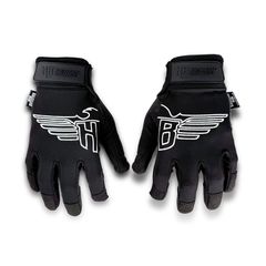 HeinzBikes Eagle split gloves black - M-thumb-3