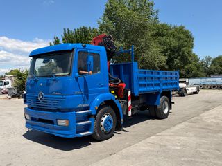 Ανατροπή + Γερανός Mercedes-Benz 2004 ATEGO AXOR 1828 ΣΟΥΣΤΑ