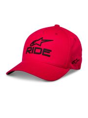 Καπέλο Alpinestars  Ride Sonic Curved Bill Hat Κόκκινο