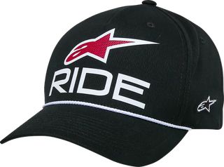 Καπέλο Alpinestars  Ride Comp Curved Bill Snap Hat Μαύρο