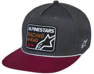 Καπέλο Alpinestars  Intuitive Snapback Hat Μαύρο/Κόκκινο