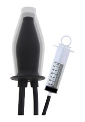 Hidden Desire Extreme Inflatable Lubricating Plug - Black-thumb-5