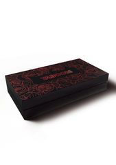 Taboom Wild Roses Collar & Leash - Black-thumb-6