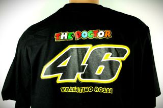Ανδρικό κοντομάνικο μπλούζα τ σέρτ Original Full Scale Valentino Rossi 46 Club T-Shirt Size XL VR031-thumb-4