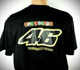 Ανδρικό κοντομάνικο μπλούζα τ σέρτ Original Full Scale Valentino Rossi 46 Club T-Shirt Size XL VR031-thumb-5