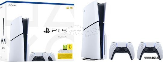 PS5 Disk Edition 825GB + 2 controllers and games
