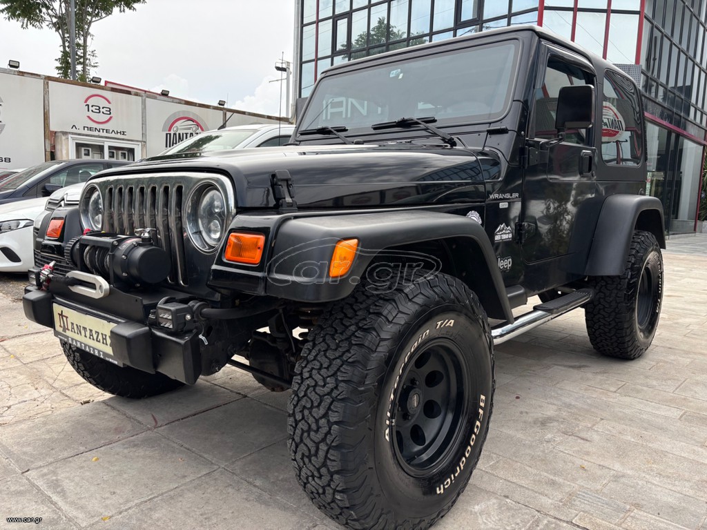 Jeep Wrangler 2000 1 ΧΕΡΙ ΟΛΑ ΤΑ ΑΝΑΛΩΣΙΜΑ ΚΑΙΝΟΥΡΙΑ ΕΡΓΑΤΗΣ HARDTOP +BIKINH+ T