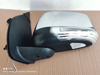 ΚΑΘΡΕΠΤΗΣ ΗΛΕΚΤΡΙΚΟΣ ΧΡΩΜΙΟ+ΦΛΑΣ LED NISSAN NAVARA D40