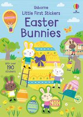 USBORNE : LITTLE FIRST STICKER BOOK EASTER BUNNIES : AN EASTER AND SPRINGTIME BOOK FOR CHILDREN PB