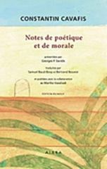 NOTES POETIQUE ET DE MORALE PB