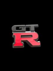 GT-R λογότυπο μεταλλικό