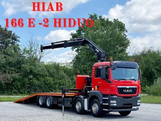 Γερανοί - Φορτηγά Με Γερανό MAN 2014 TGS 35.360 * HIAB 166 E - 2 HIDUO +  ραδιόφωνο