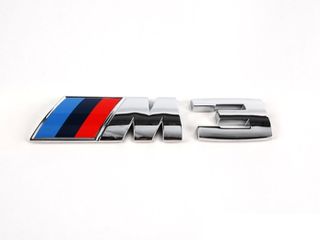 Αυτοκόλλητο σήμα μεταλλικό - Bmw M3