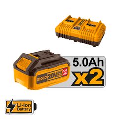 Μηχανή γκαζόν μπαταρίας 18" LMLI20186 2x20V Li-Ion Ingco
