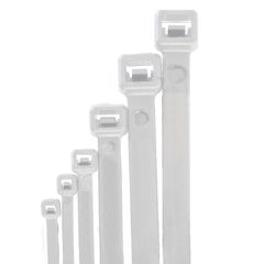 Δεματικά καλωδίων (tie wrap) 2.5*100mm λευκά 100τεμ. (BCR5000) BORMANN Pro