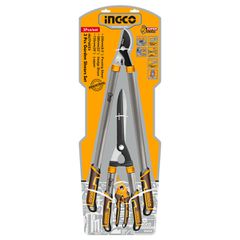 Ψαλίδια κήπου σετ 3 τεμ. Ingco-thumb-2
