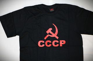 Ανδρική κοντομάνικη μπλούζα Original Indico quality T-Shirt CCCP USSR Κομουνισμός Σοβιετική Ενωση Size M L XL-thumb-7