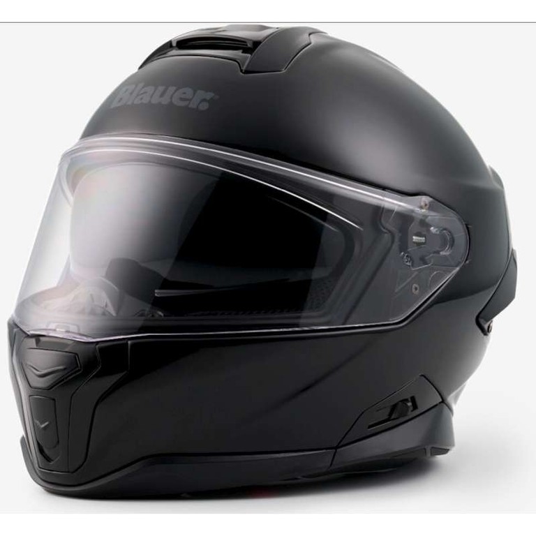 Κράνος Blauer H.T. FF-01 Fiber H136 Solid Glossy Black