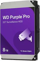 Western Digital Purple Pro Smart Video 8TB HDD Σκληρός Δίσκος 3.5" SATA III 7200rpm με 256MB Cache για Server / Καταγραφ
