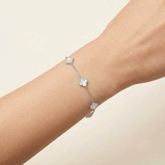 Clover βραχιόλι φίλντισι-thumb-1