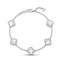 Clover βραχιόλι φίλντισι