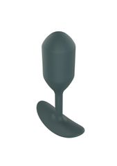 ToyJoy Buttocks The Player Weighted Plug - Grey-thumb-1