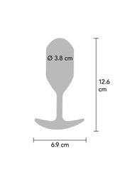 ToyJoy Buttocks The Champ Weighted Plug - Grey