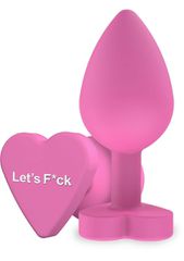 Toyjoy Your Lets Fuck Butt plug Pink-thumb-7