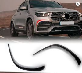 Mercedes GLE Front Splitter Canards X167 C167 / Εμπροσθια Canards για εμπροσθιο Προφυλακτηρα