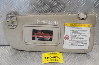 Σκιάδιο - Σκίαστρο Οδηγού Isuzu D-Max 2012-2021