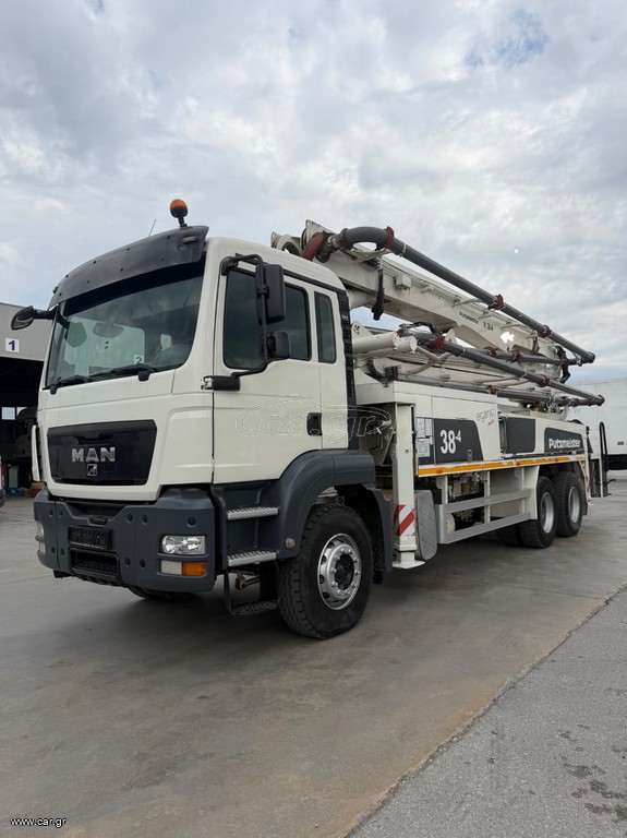 Πρέσσα MAN 2008 TGA 33.360 PUTZMEISTER 38 ΜΕΤΡΑ
