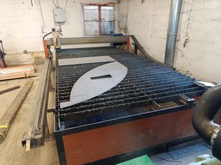 CNC PLASMA κοπής 100A με τραπέζι 2200 χ 4200 mm