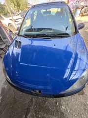 Εμπρόσθιο Καπό Peugeot 206 (Μπλε) 1998-2005