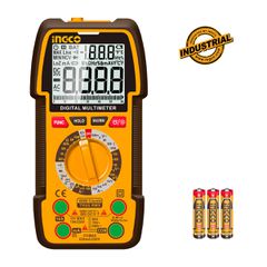 Ψηφιακό Πολύμετρο 1000V True RMS με Μέτρηση AC/DC/ Αντίστασης/ Χωρητικότητας/ Συχνότητας/ Kύκλος λειτουργίας/ NCV
