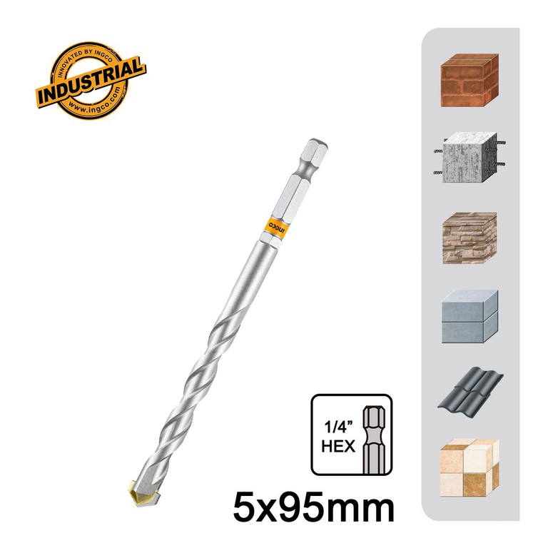Διαμαντοτρύπανο 5x95mm 1/4 Hex